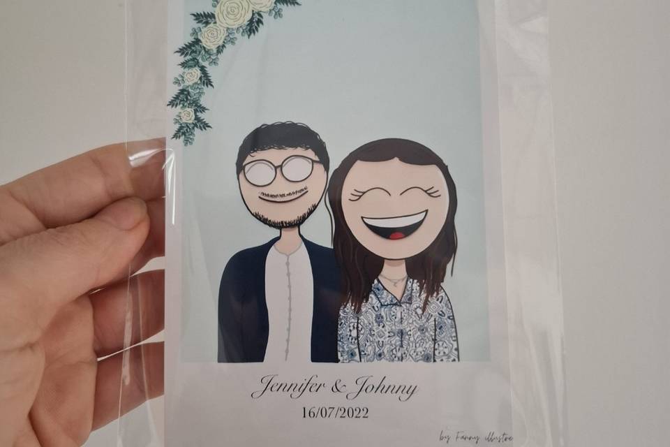 Portraits illustrés