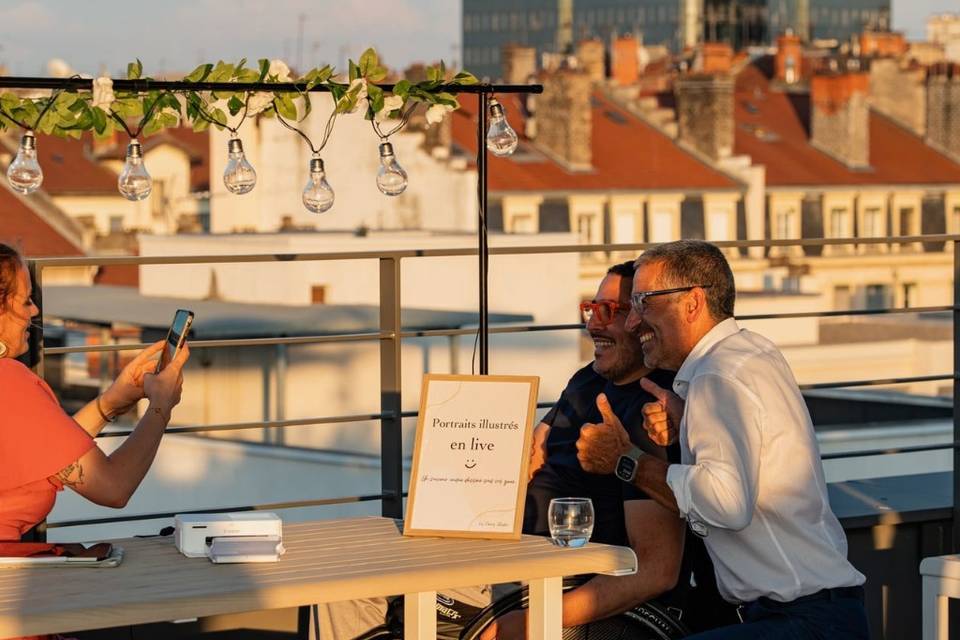 Je photographie vos invités