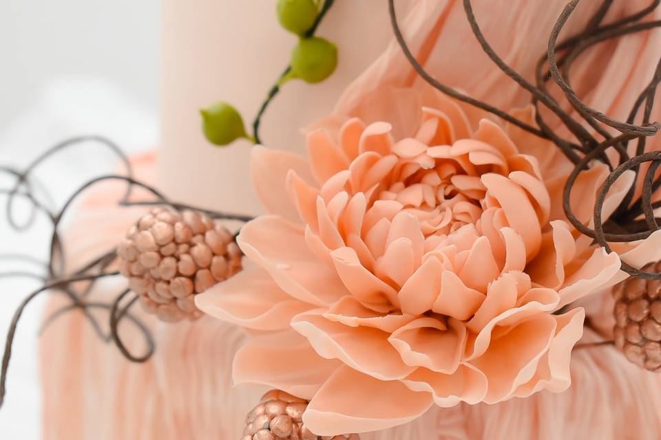 Détail du gâteau