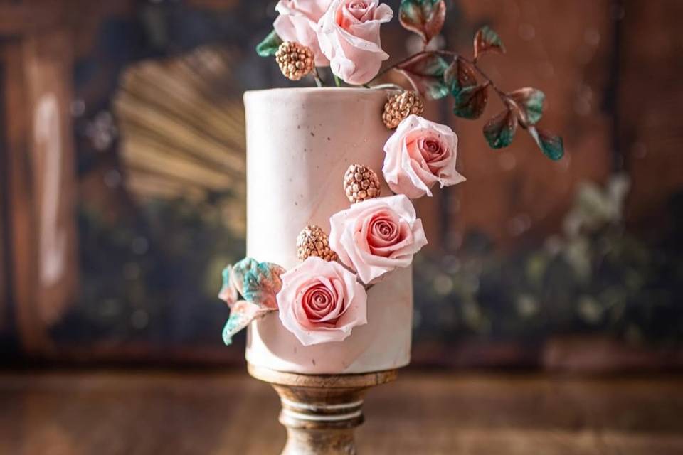 Petit gâteau de mariage