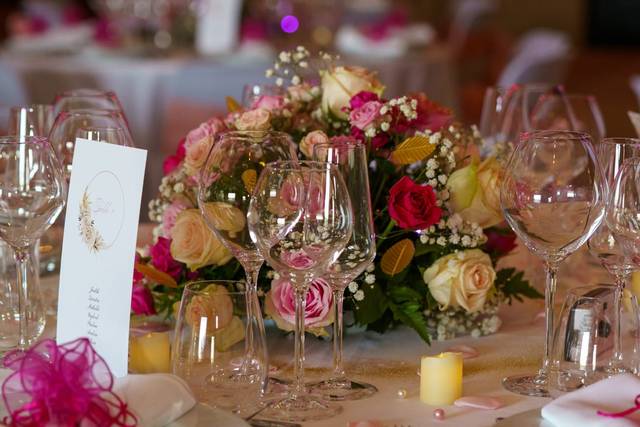 Rose doré : table