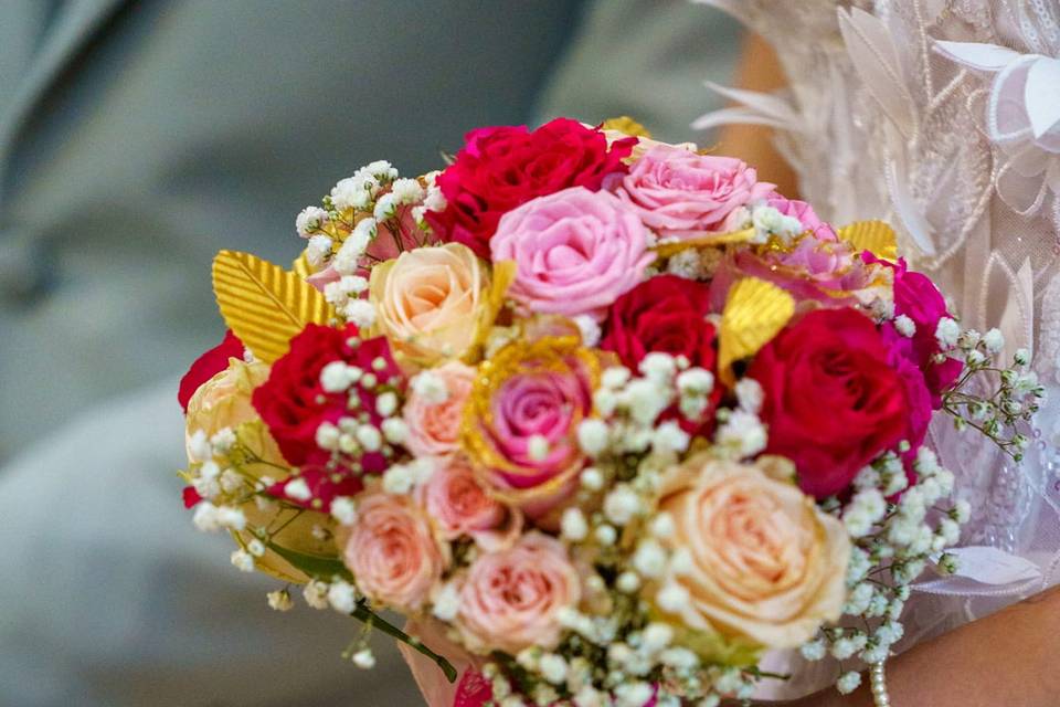 Rose doré  : mariée