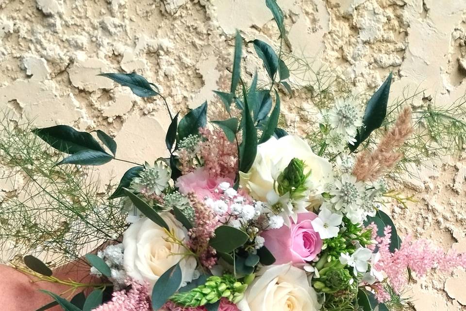 Champêtre : Bouquet de mariée