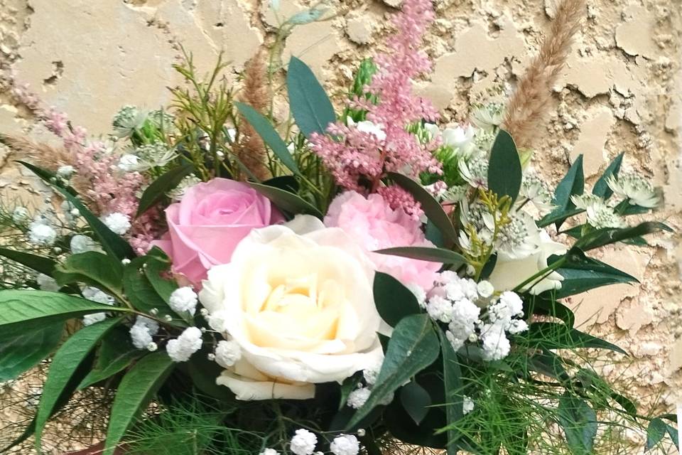 Champêtre : Bouquet de mariée