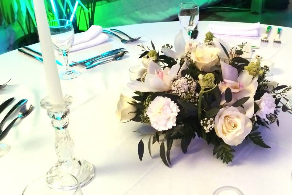 Table orchidée