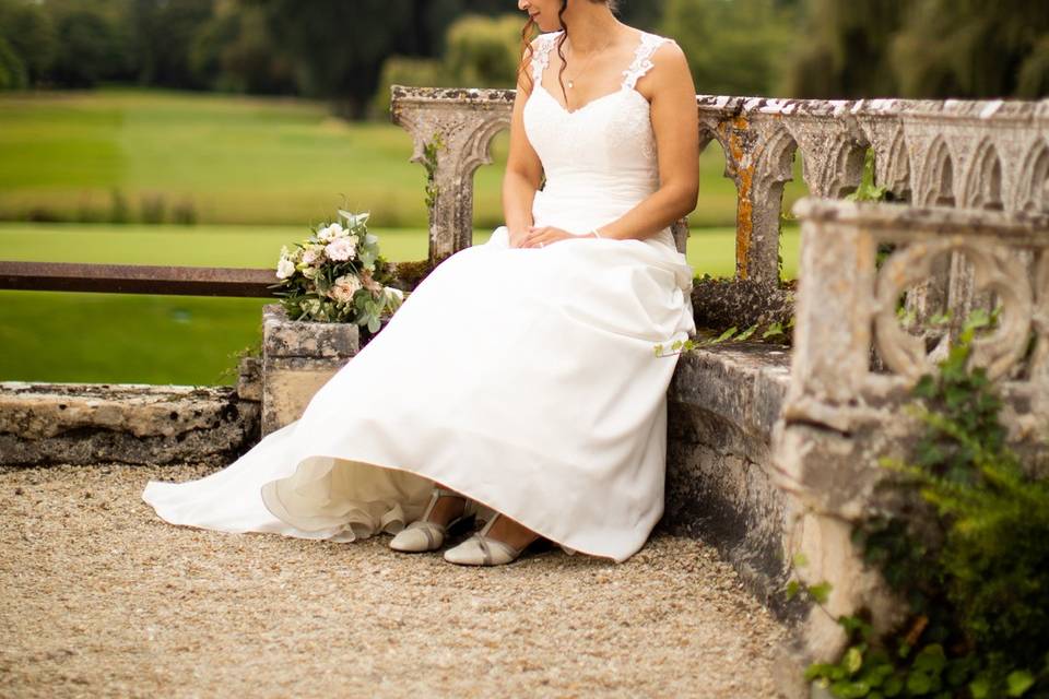 La mariée contemplative