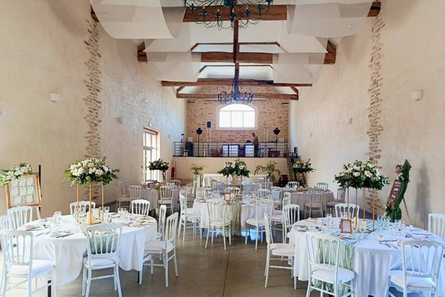 Centre de table sur selette