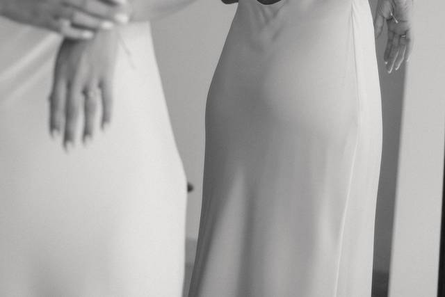 Mariée V robe Haku