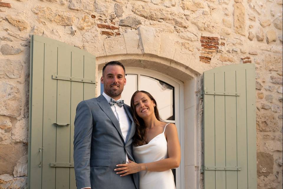 Mariés V & J robe Haku