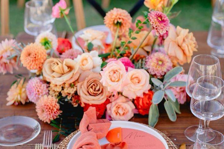 Mariage sunset