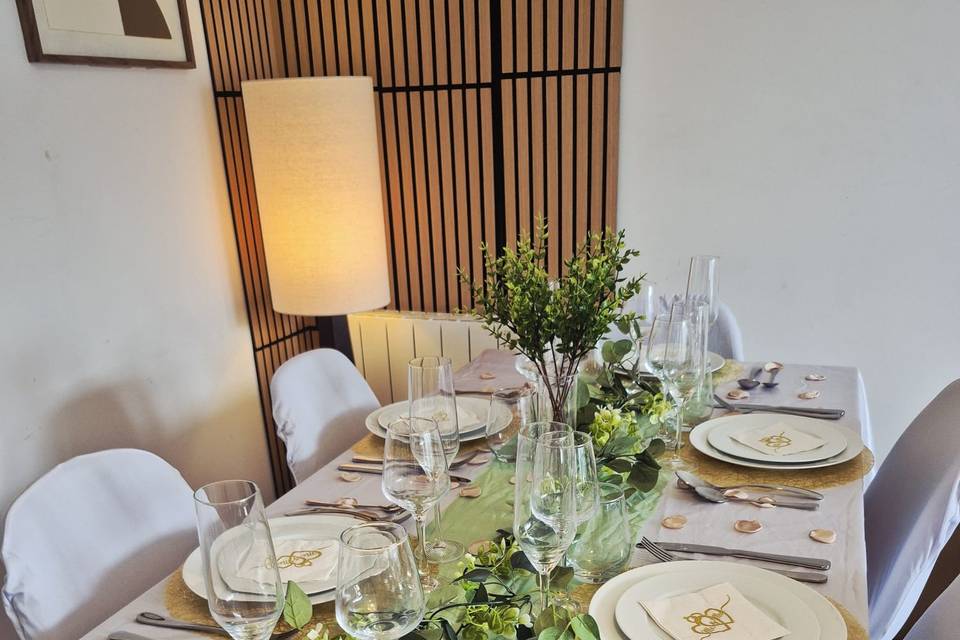 Table dressée