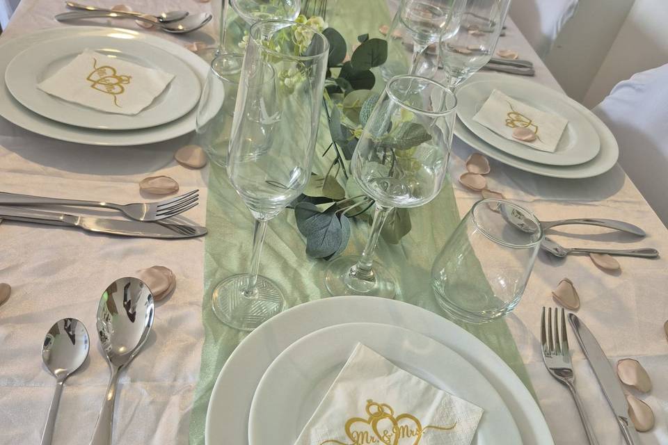 Table dressée