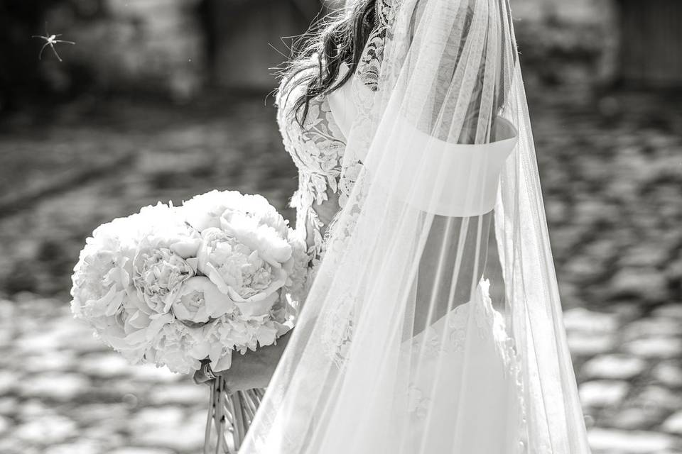 Mariée voile