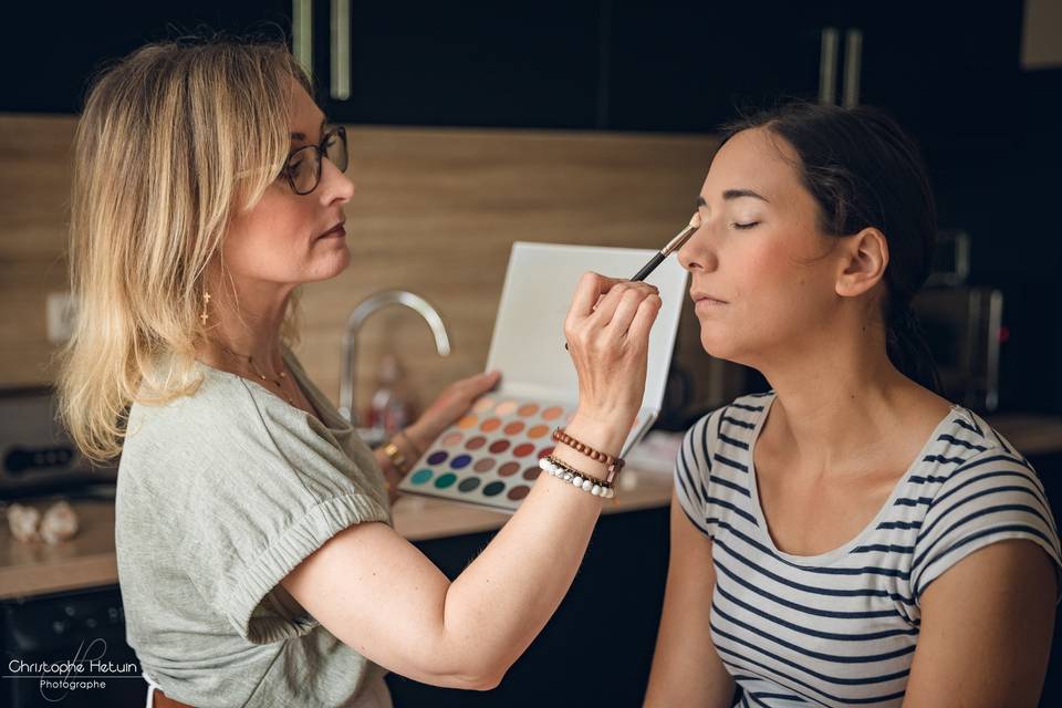 Makeup mariée