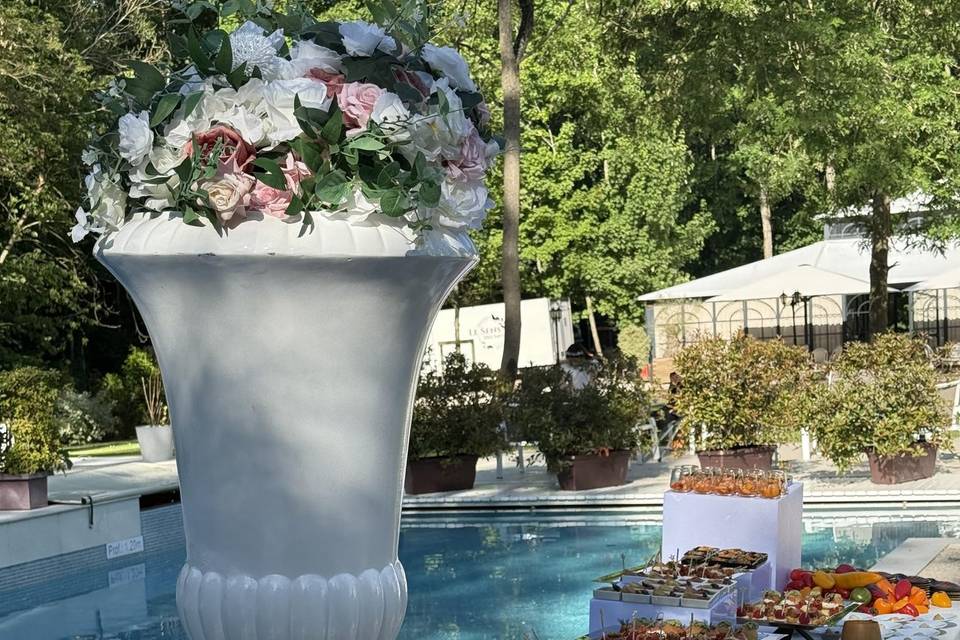 Food and Table setups
