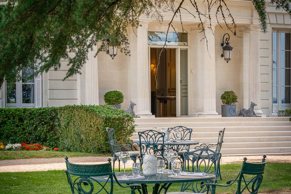 Restaurant terrasse Château