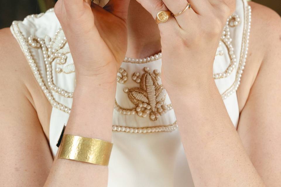 Préparation de la mariée