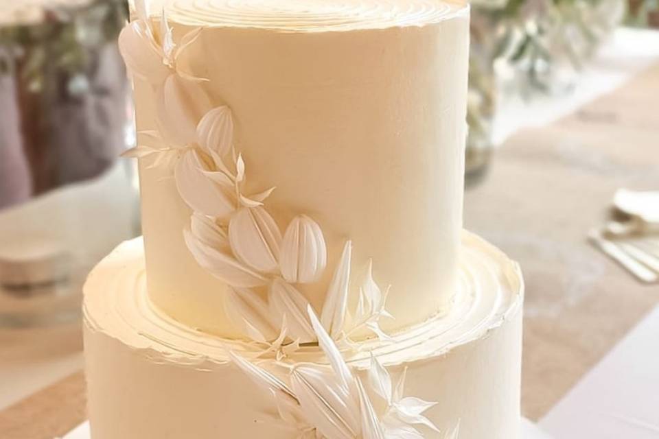 2 étages blanc - wafer paper