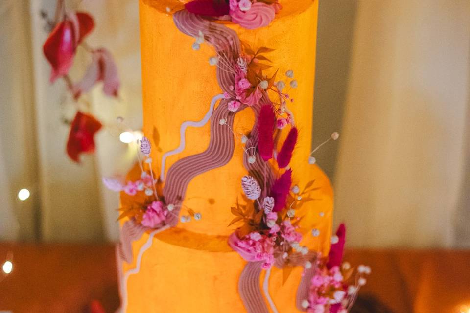 Weddingcake wild in love