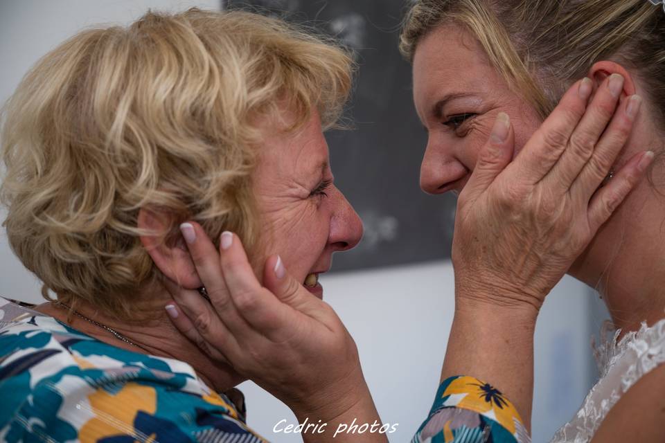 Preparation de la mariée