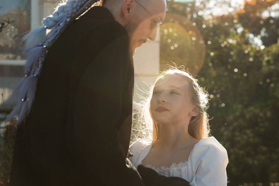 Arrivée des invités
