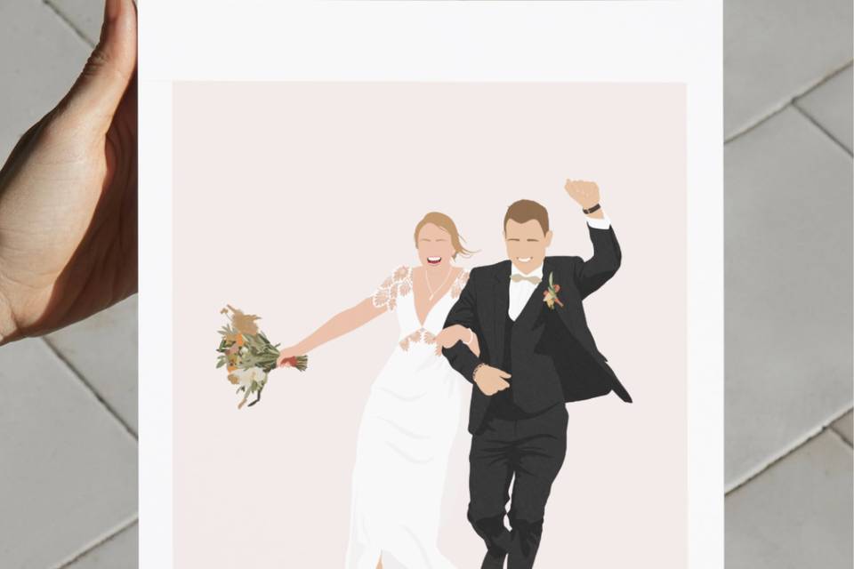 Illustration mariage