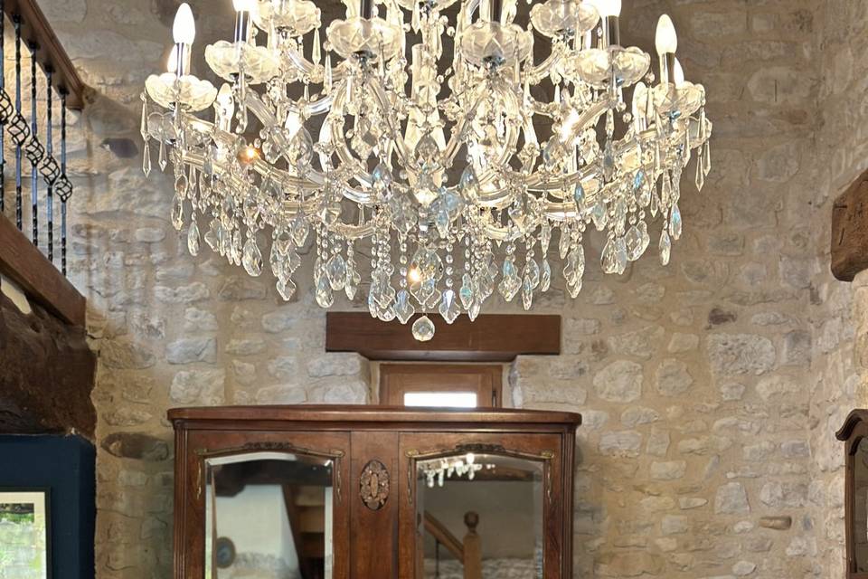 Salle à manger gîte