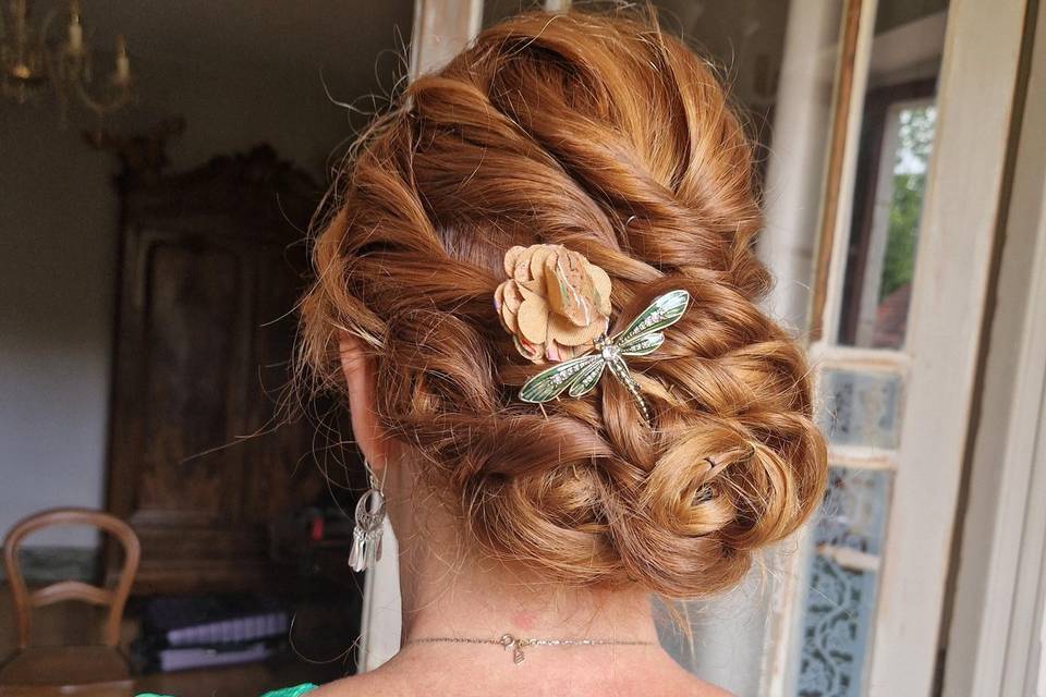 Chignon invitée