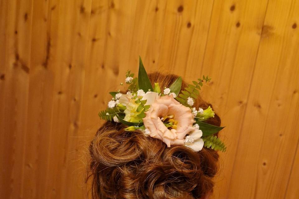 Chignon invitée