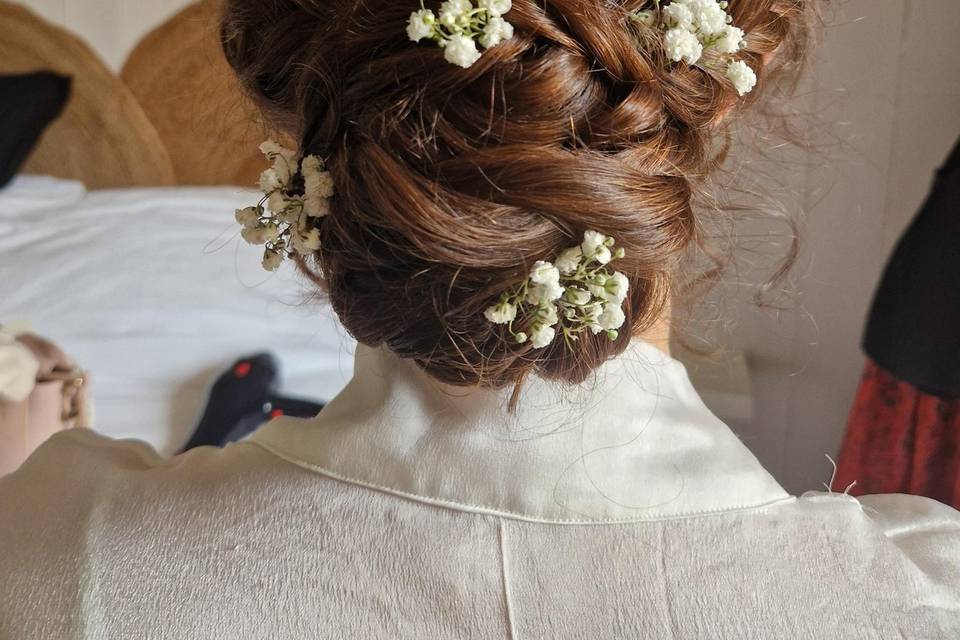 Chignon invitée