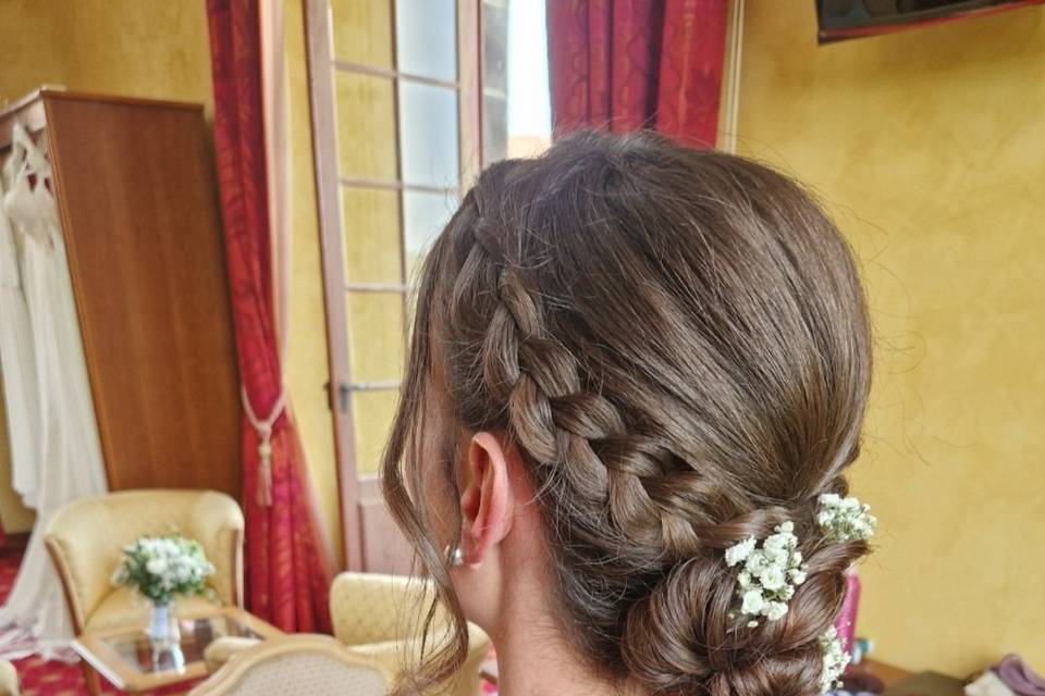 Chignon invitée