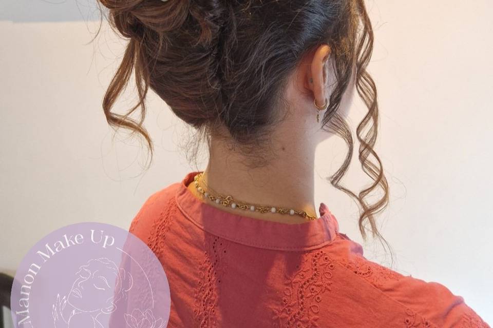 Chignon invitée
