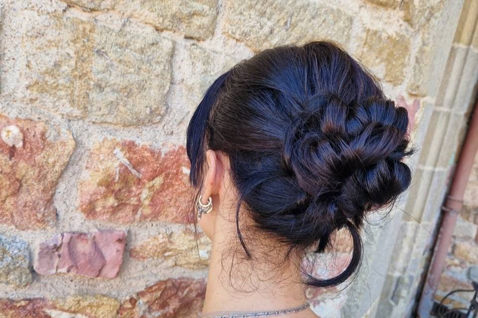 Chignon invitée