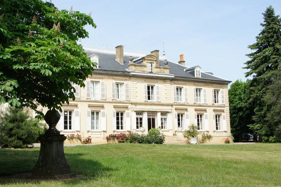 Vue du Château Côté Parc