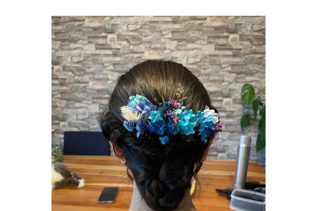 Chignon tressé