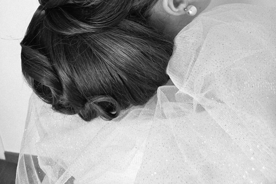 Chignon chic sophistiqué