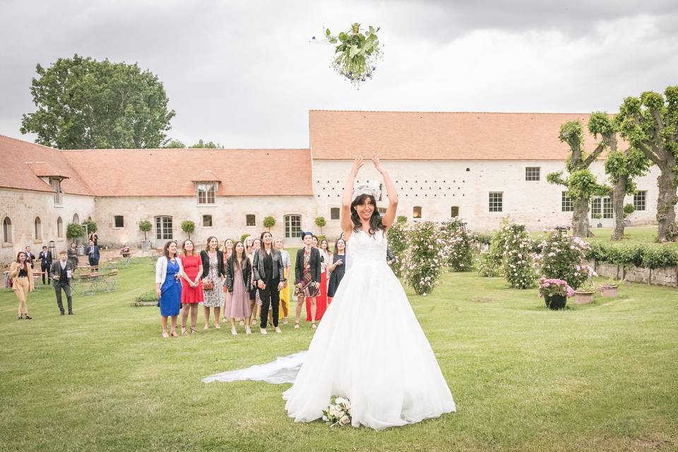 Lancer de bouquet