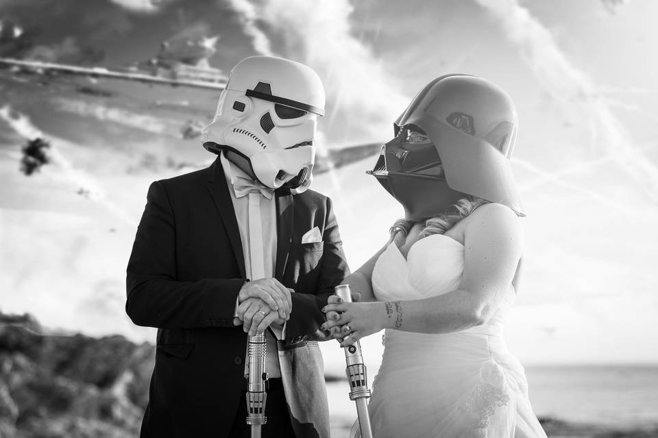 Mariage Star wars Mathulak