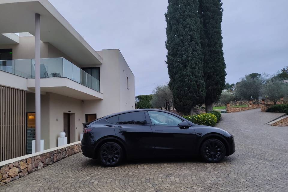 Tesla Model y full black