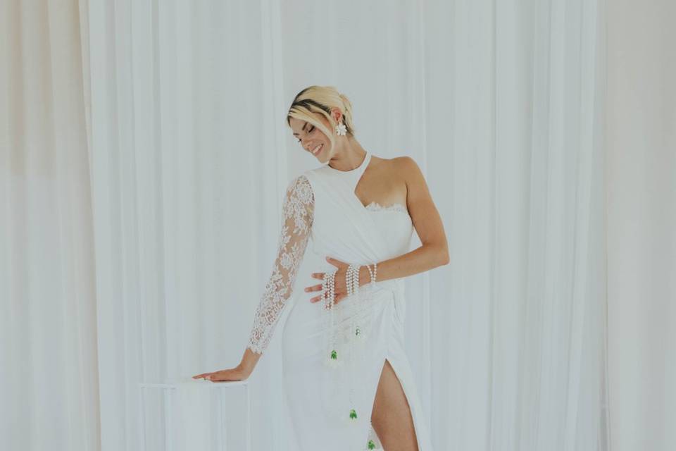 Pose mariée