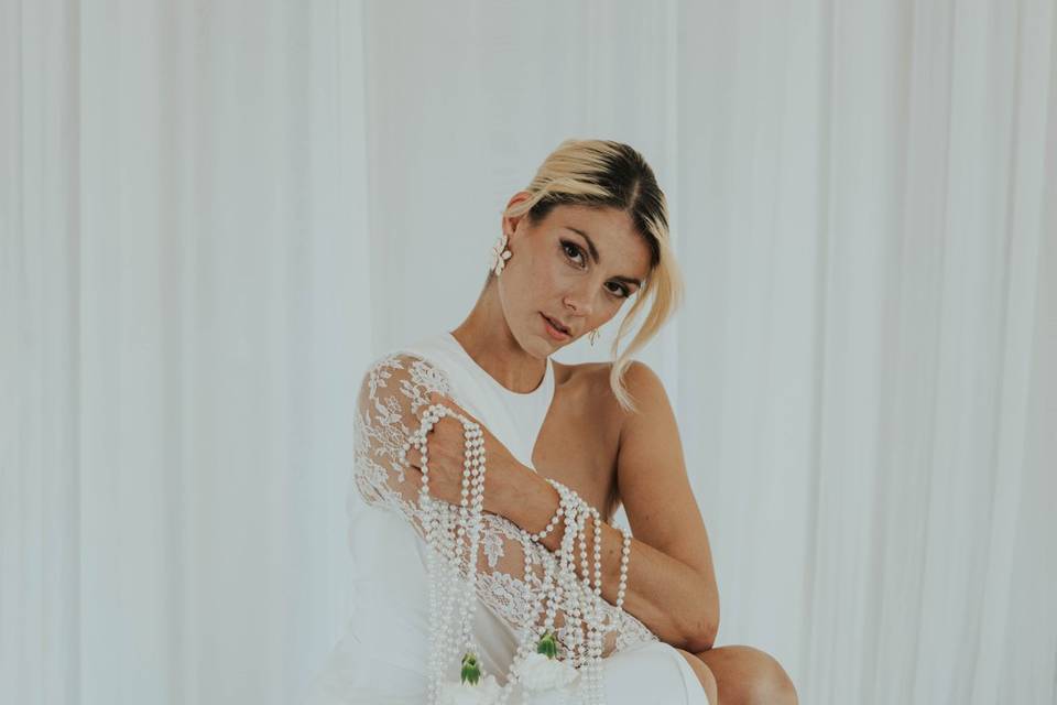 Pose mariée