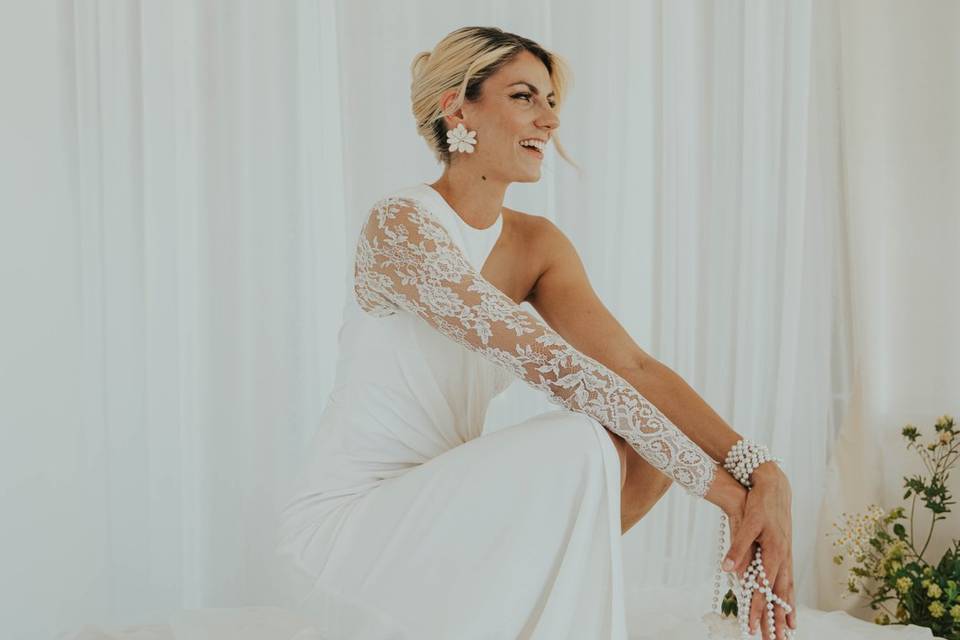 Pose mariée