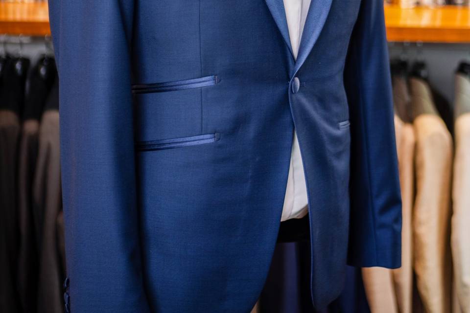 bleu roi élégant