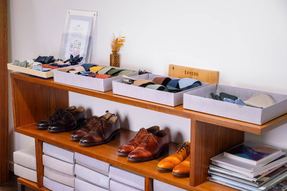 Detail_Chaussures et chapeaux de costume