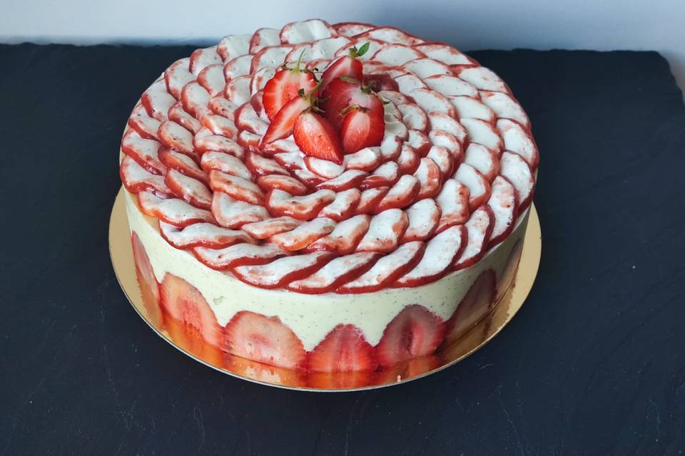 Fraisier fleur