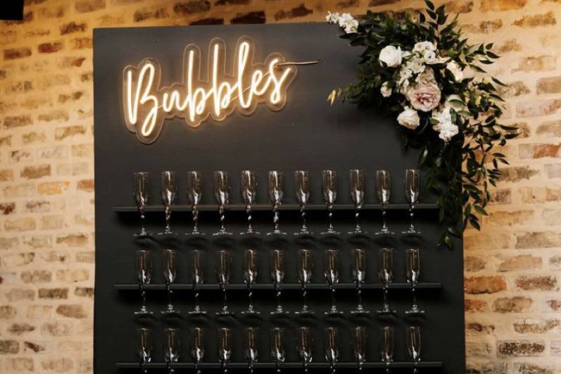 Champagne Wall