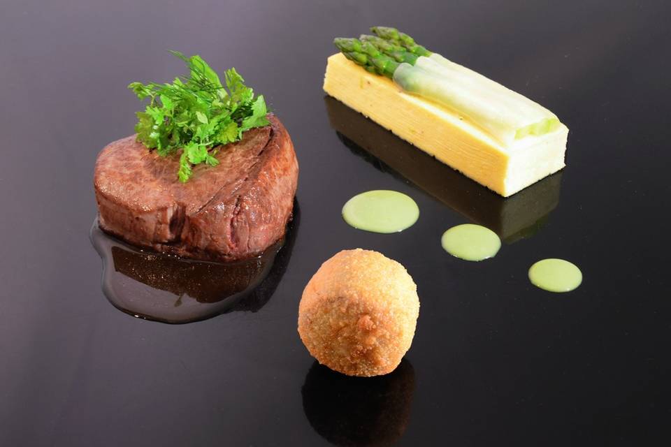 Assiette de bar