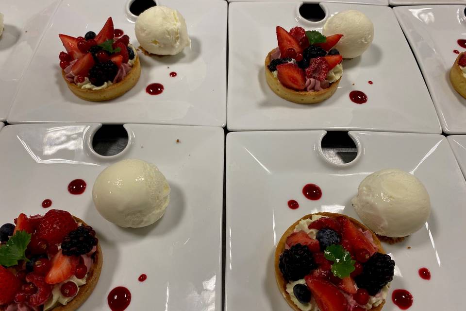 Tartelettes aux fruits
