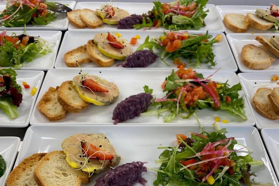 Fois gras mi cuit du chef