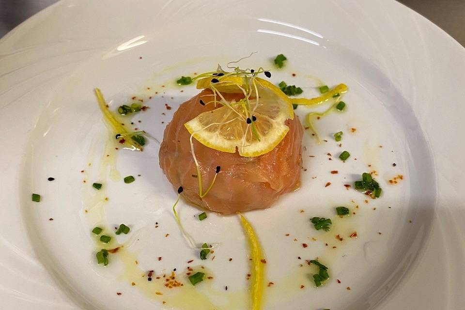 Tartare de saumon